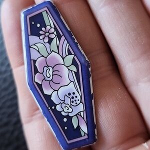 VTG Michaela Frey Floral Enamel Pin